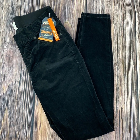 Women’s Jag Pull-On Maya High Rise Skinny Black Pants (Size 2/26) - Corduroy - Picture 1 of 4